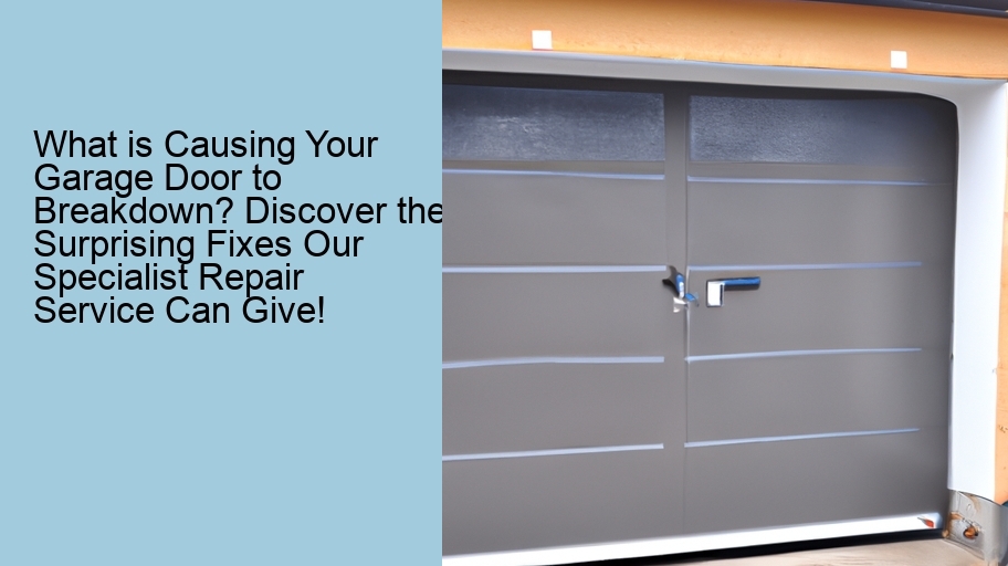 What is Causing Your Garage Door to Breakdown? Discover the Surprising Fixes Our Specialist Repair Service Can Give!